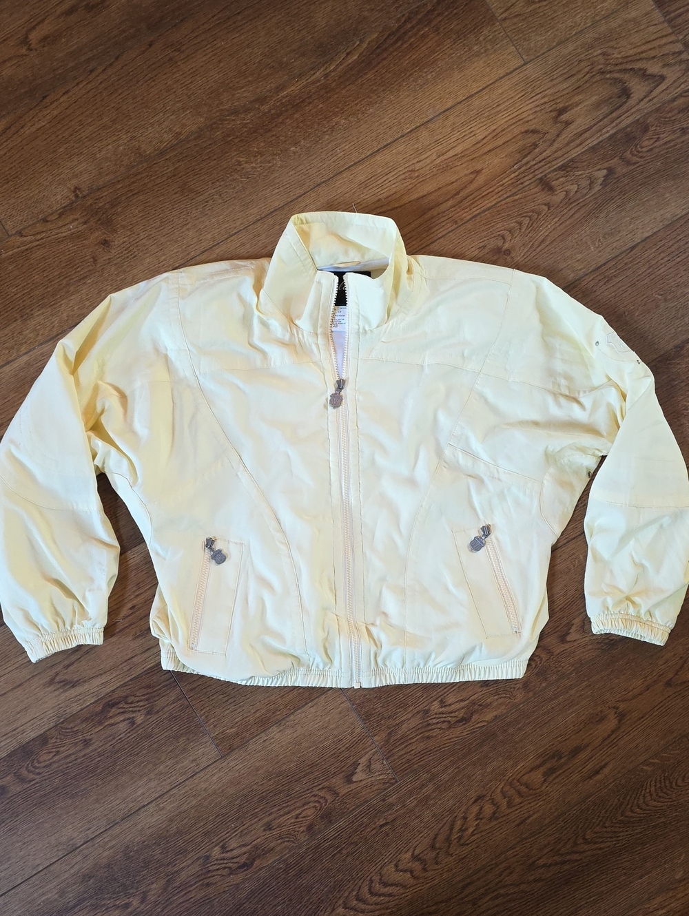 Kaelin Women's Soft Yellow Bomber Jacket